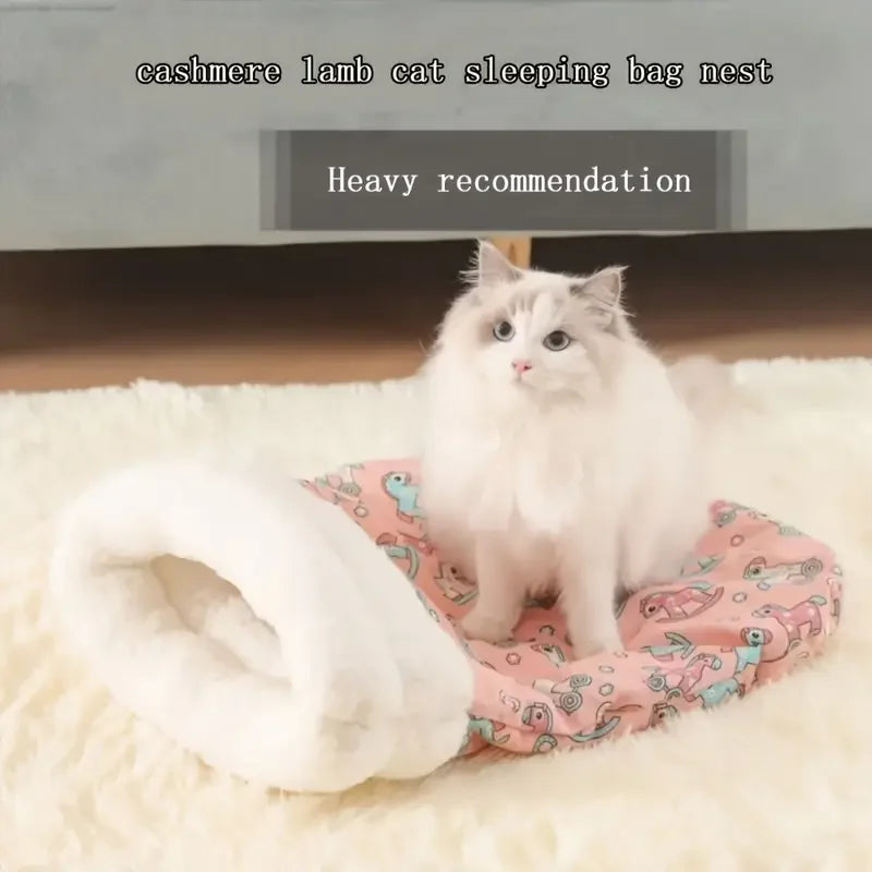 Cozy Plush pet Sleeping bag